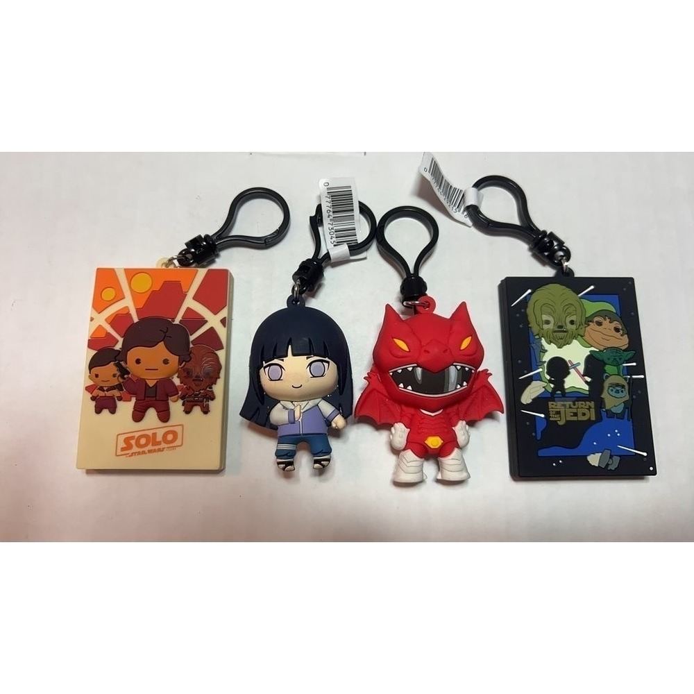 Set of Pop Culture Keychain Figures Size‎ 2.5-3 inches